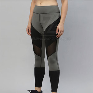 Leggings de Cintura Alta Elástica para Mujer, Color Sólido, Material Transpirable de Spandex/Poliéster para Correr, Yoga y Ejercicio en el Gimnasio - Product Image 4