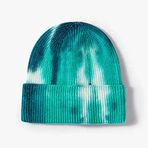 Gorro de Lana Vintage Otoño/Invierno, Diseño de Cuadros/Personajes, Unisex, a la Moda, Tejido Jacquard con Combinación de Colores - Product Image 1