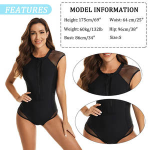 Maillot de bain de sport pour femmes, bikini, course de vitesse, imprimé animal personnalisable, imperméable, vêtements de plage, maillot de bain - Product Image 6