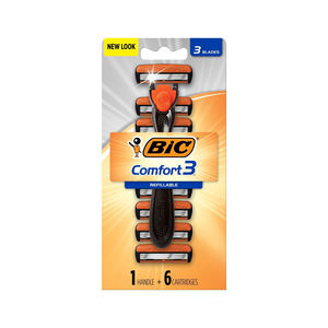 Para maquinilla de afeitar doble de acero inoxidable, diseñada con precisión para un afeitado seguro, suave, cómoda, hidratante, suaviza la piel, fiable - Product Image 1