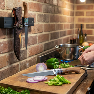 Couteau de survie Viking haute performance en acier au carbone, pratique pour le camping en extérieur, multifonctionnel, petit couteau droit à pointe clip. - Product Image 3