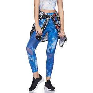 Leggings Deportivos para Mujer, Color Azul, Diseño Estampado 2026, Logotipo Personalizado, Ropa Deportiva Acordonada, Leggings Deportivos Sin Costuras - Product Image 6