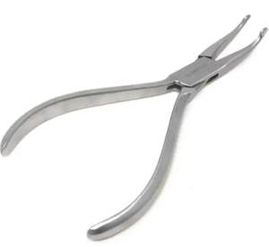 Nouvelle pince Howe dentaire de qualité supérieure incurvée 14cm fil chirurgical orthodontique flexion pointe dentelée - Product Image 5