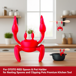 ที่วางช้อนและหม้อ OTOTO RED สำหรับวางช้อนและหนีบหม้อ อุปกรณ์ครัวระดับพรีเมียม - Product Image 3