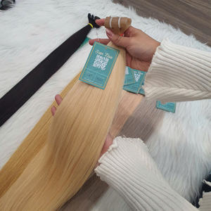 100% Extensions de cheveux vietnamiennes vierges européennes Extensions de cheveux en bande de qualité supérieure - Product Image 5
