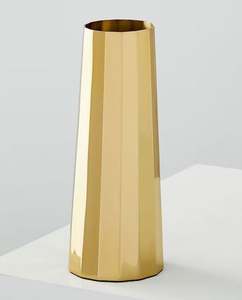 Vase à fleurs en métal élégant de nouvelle conception de luxe, quantité en gros, décoration festive pour la maison, décoration de table, hôtel, fait à la main en Inde - Product Image 6