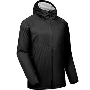 Nueva chaqueta de hombre personalizada a prueba de agua al por mayor de estilo simple de alta calidad chaquetas impermeables para deportes de trabajo al aire libre - Product Image 6