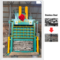 Presse à balles hydraulique verticale à entraînement électrique pour métaux de rebut et bouteilles en plastique, modèle 2026, fabriquée en Chine