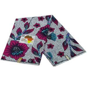 Best Quality African Pure Cotton Dobby Breathable Real Wax Ankara Print Art Design Veritable Soft Women Boys Curtain Dress Wear - Product Image 3