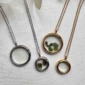 สร้อยคอจี้โมลดาไวต์แท้ จี้ธรรมชาติ เปลี่ยนสีได้ พร้อมใบรับรองจากผู้ตรวจสอบบุคคลที่สาม ของขวัญสำหรับเธอ สาธารณรัฐเช็ก - Product Image 4