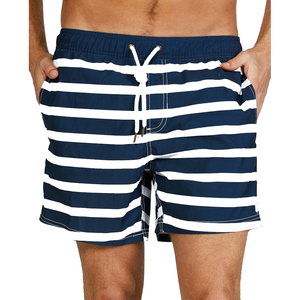 Custom <b>Men's</b> Beach Board Shorts Quick Dry Swim <b>Trunks</b> Lightweight Summer Swimwear OEM ODM Wholesale Apparel Manufacturer - Product Image 1