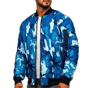 2025 Men's Hot Selling High Quality Windbreak Bomber <b>Jacket</b> with Stand Collar Casual Wear - Product Image 5