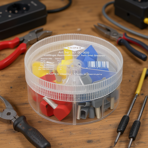 กล่องชุดอุปกรณ์ Knipex พร้อมปลอกปลายสายคู่ 45 ชิ้นสำหรับขั้วต่อ - Product Image 3