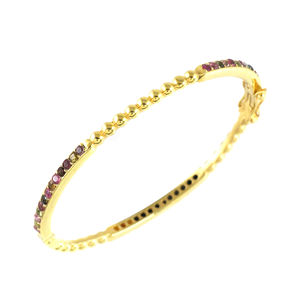 New Trendy Gold Plated Trendy <b>Tourmaline</b> <b>Bracelet</b> for Women Engagement Wedding Party Gift - Product Image 1