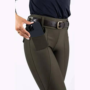 Nouvelle arrivage de vêtements équestres Culotte au design personnalisé avec poche spacieuse et boucles de ceinture Jodhpurs Culotte d'équitation - Product Image 6