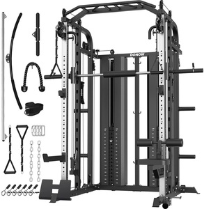 La Mejor Oferta para una Nueva Máquina Smith con Pilas de Pesas, Sistema Multifuncional para Gimnasio en Casa, Jaula de Potencia - Product Image 1