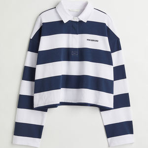 Sudadera de cuello redondo para mujer, con logo personalizado, manga larga, estilo oversize. - Product Image 6