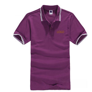Polo de Golf de algodón para hombre, camisa Polo de manga corta con logotipo bordado, ropa deportiva informal para actividades de verano al aire libre - Product Image 4