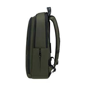 15.6 Inch Laptop <b>Backpack</b> Waterproof Zipper Geometric <b>Strap</b> Fashionable Simple Style Made of Oxford Polyester - Product Image 3