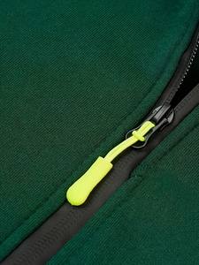 2025 Nuevo producto de tendencia Cuarto de cremallera Bajo MOQ Fabricante de ropa 100% Material de algodón Cuarto de cremallera sudaderas con capucha para hombres - Product Image 5