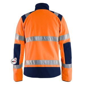 Gilet de travail haute visibilité respirant certifié EN, personnalisable, réfléchissant, en coton, avec logo de sécurité, pour la sécurité au travail - Product Image 5