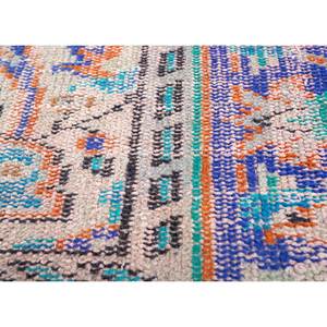 Tapis en laine noués à la main de grande taille, style vintage, motif médaillon rouge et orange, pour salon ou couloir - Pae-2674 - Product Image 3