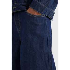 Pantalones Vaqueros Negros Holgados, Pantalones Vaqueros Vintage con Lavado Ácido y Bolsillos Casuales, en Oferta con Logotipo Personalizado - Product Image 5