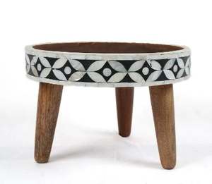 Support à gâteau élégant en nacre écologique, artisanal, avec taille et couleur personnalisables pour occasions spéciales - Product Image 2