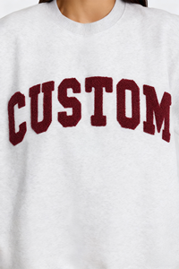 เสื้อสเวตเชิ้ตคอเต่าผ้าฟลีซสำหรับผู้หญิงแบบกำหนดเองสำหรับฤดูหนาว โพลีเอสเตอร์/คอตตอน ทรงโอเวอร์ไซส์ ปักโลโก้ด้านหน้า ออกแบบเองได้ - Product Image 4