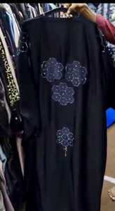 ชุดมุสลิมแบบดั้งเดิมสำหรับผู้หญิงที่สง่างามและเรียบร้อย งานฝีมือระดับพรีเมียม สวยงาม อบายะห์สไตล์ดูไบ - Product Image 2