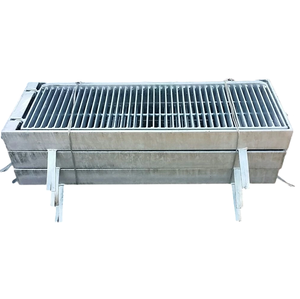 Grille en acier pour drain de trottoir, chambre d'entrée de canalisation LTA de Singapour - Product Image 1