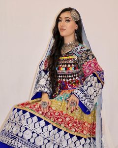 Vêtements traditionnels faits à la main robe afghane haute qualité meilleur matériel afghan Vintage femmes robes 0537 - Product Image 4