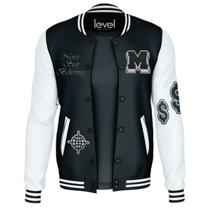 Custom Manufacturer High Quality Embroidery Regular Sleeves Winter Stand Collar Letterman Varsity <b>Jackets</b> Unisex Custom - Product Image 1