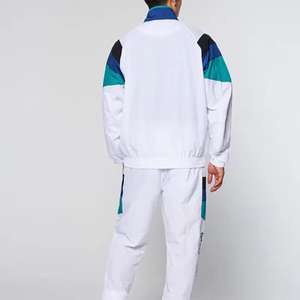 Chaqueta para correr de verano transpirable personalizada, chaqueta para correr de poliéster Vintage de talla grande para hombre, cortavientos ligero - Product Image 2