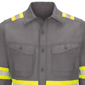 Poliéster/nailon transpirable resistente al fuego ropa de seguridad reflectante camisa de fuego de trabajo ropa de trabajo protectora Material de la mejor calidad - Product Image 3