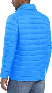 Doudoune d'hiver légère pour hommes Manteau chaud matelassé Vente en gros directe d'usine Vêtements d'extérieur thermiques imperméables personnalisés - Product Image 3