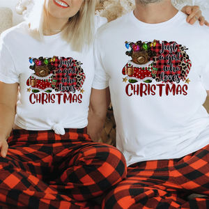 Calcomanías de dibujos animados para planchar, parches adhesivos de vinilo de transferencia de calor de Navidad, papel de impresión de transferencia para ropa, sombrero, almohada, mochila - Product Image 3