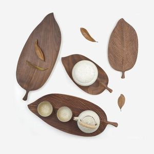 Bon thème vente en gros Offre Spéciale pas cher assiette de service de fruits en bois massif assiette ronde en bois d'acacia pour la nourriture - Product Image 5
