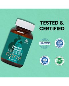 Fórmula para Adolescentes con Shatavari, Ashoka y Chasteberry para el Apoyo a la Pubertad, Alivio del Dolor y Equilibrio Hormonal - Product Image 5