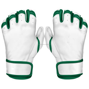 Gants de frappeur en cuir à manchette courte pour le baseball, antidérapants, pour le sport de frappe LBBSC-0044 - Product Image 6