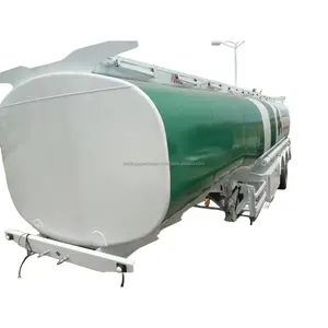 Second hand 4 axles 50000 Litre fuel tanker Semi Trailer oil tanker trailer truck trailer