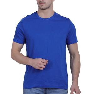 Nouveau t-shirt d'été pour homme 2026, motif uni, col rond, manches courtes, uni, teinture unie, léger, confortable - Product Image 5