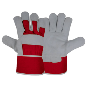 ถุงมือหนังวัวแยกชิ้นคุณภาพสูง, ถุงมือหนังป้องกันการก่อสร้างทนทานต่อการขัดถูเหมาะสำหรับงานทำสวน - Product Image 3