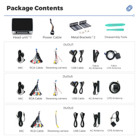 Reproductor de DVD y Radio para Auto MEKEDE DUDUAUTO con Sistema Android, Multimedia Estéreo 2Din, WIFI, Universal para Benz, BMW, Toyota, Pantalla de 10.1 Pulgadas con Dos Botones