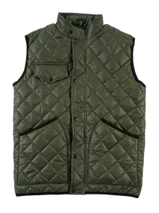 Veste d'hiver matelassée sans manches unisexe sur mesure, couleurs personnalisées, col montant camouflage, streetwear - Product Image 6