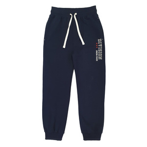 Pantalones de algodón para niños, cintura elástica/tobillo, color negro, precio asequible - Product Image 1