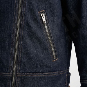 Veste en jean streetwear oversize à épaules tombantes pour femme, dernière tendance, couleur ajustable, veste en jean à blocs de couleur, vêtement d'extérieur élégant, couleur personnalisée - Product Image 5