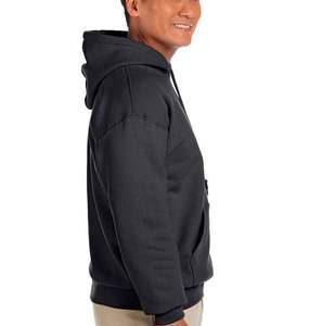 Sudadera con Capucha Extra Grande para Hombre, Fabricada en 2024, 320 Gramos, 100% Algodón, Tejido de Felpa, Logotipo Personalizado, Colores Sólidos, Cordón Ajustable, Temporada de Invierno - Product Image 6