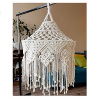 Tiroirs de rangement en macramé faits à la main, amovibles, autoportants, 100 % coton, cadeau d'anniversaire pour étagères murales, chambres et salles à manger
