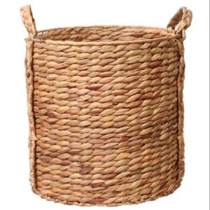 King Craft Viet Woven Storage <b>Basket</b> Manufacturer Laundry <b>Hamper</b> <b>Basket</b> Home Organizer Water Hyacinth <b>Basket</b> - Product Image 6